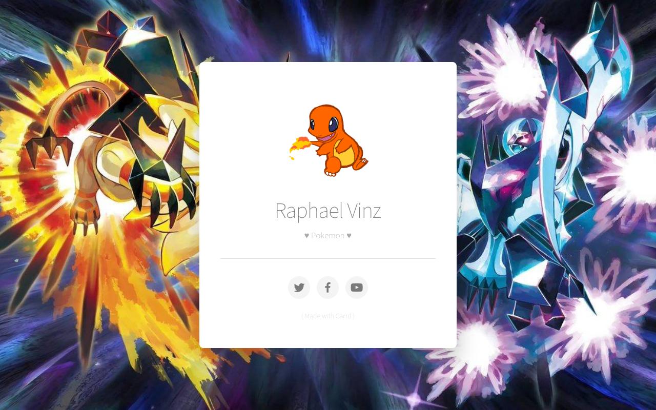 Carrd profile picture for @raphael